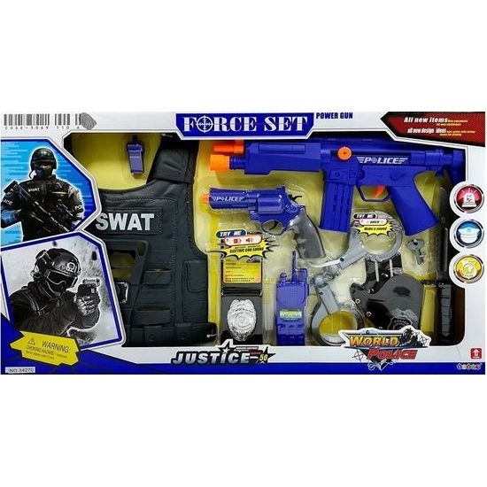 Policejní sestava pro děti Police Set s příslušenstvím