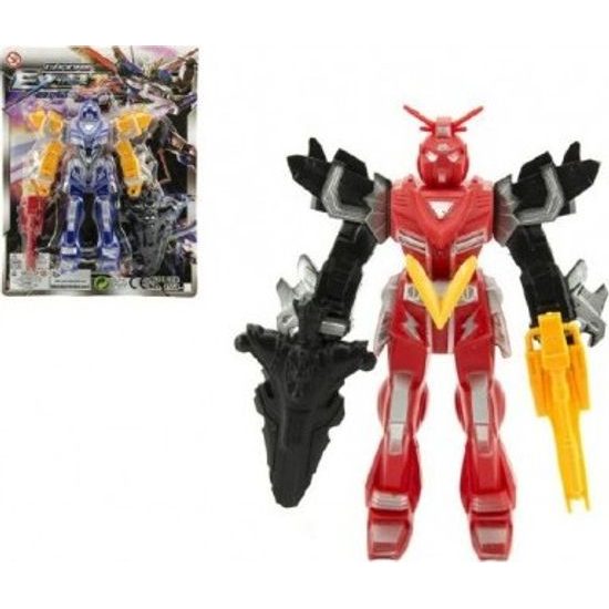Robot figurka - mix 4 barvy