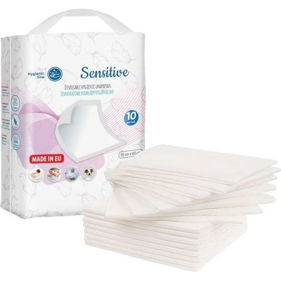 Jednorázové hygienické podložky Akuku Sensitive 10 ks