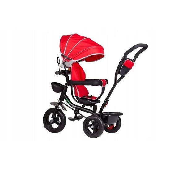 Ecotoys dětská tříkolka s otočným sedadlem Trike 2v1 červená