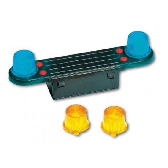 Ecotoys dětská koloběžka Bedrunka modrá se sedátkem a svítícími koly