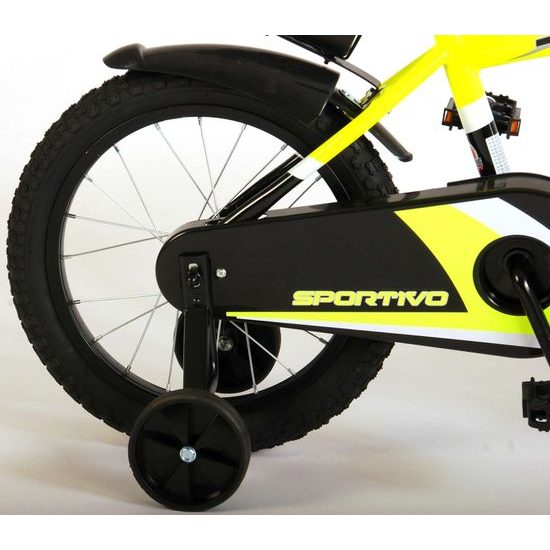 Dětské kolo Volare Sportivo Yellow 16"