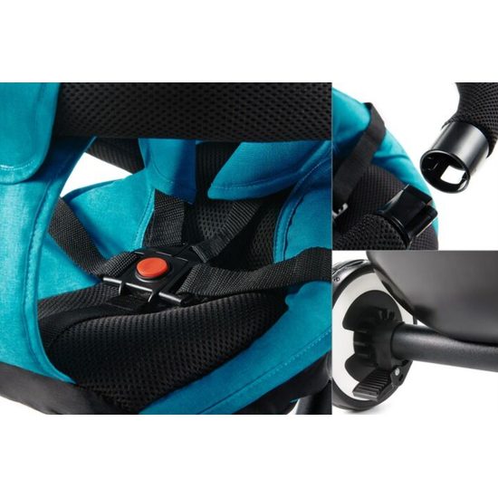 Tříkolka Kinderkraft Aston zelená