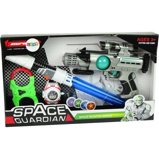 Sada Space Warrior se světelným mečem