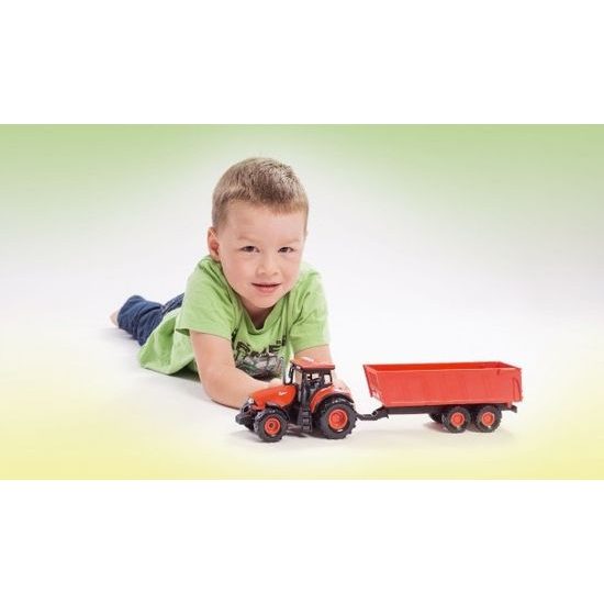 Traktor Zetor s valníkem