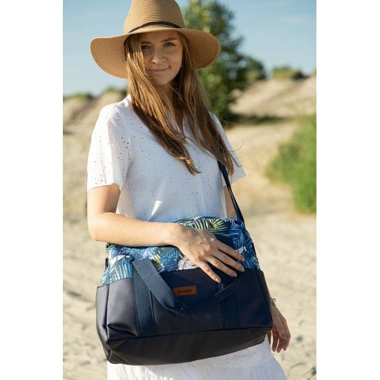 Sensillo Taška na kočárek Zvířátka šedá