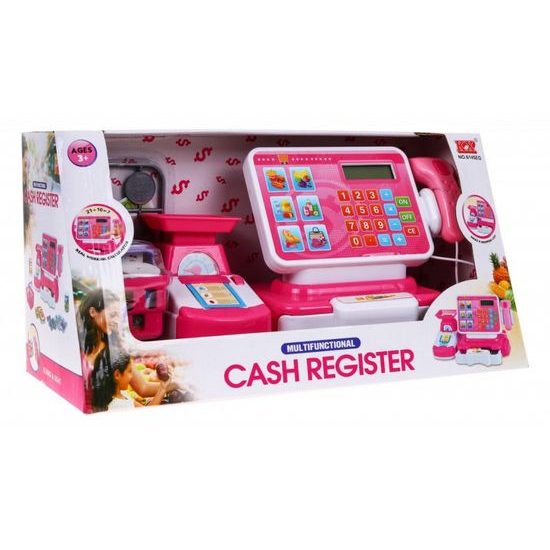 Majlo Toys dětská elektronická pokladna s váhou