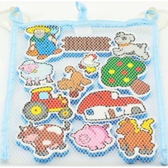 Pěnová sada Vodolepky - Moje první zvířátka farma - 12ks