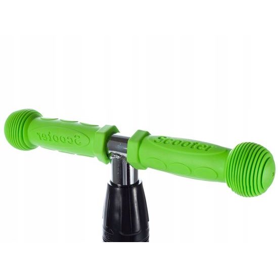 Dětská koloběžka Glow Scooter se svítícími koly zelená