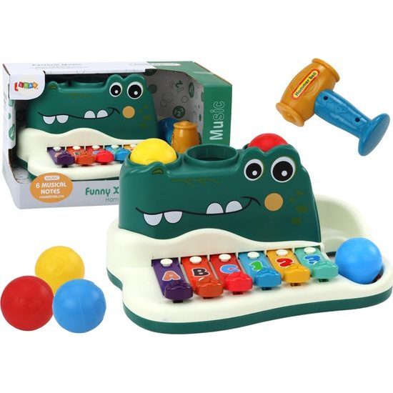 Vzdělávací nástroj klavír Krokodýl