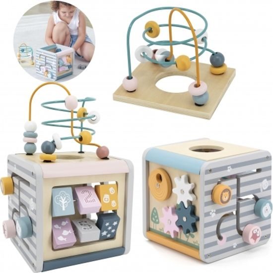 Vzdělávací kostka s prostorovým bludištěm