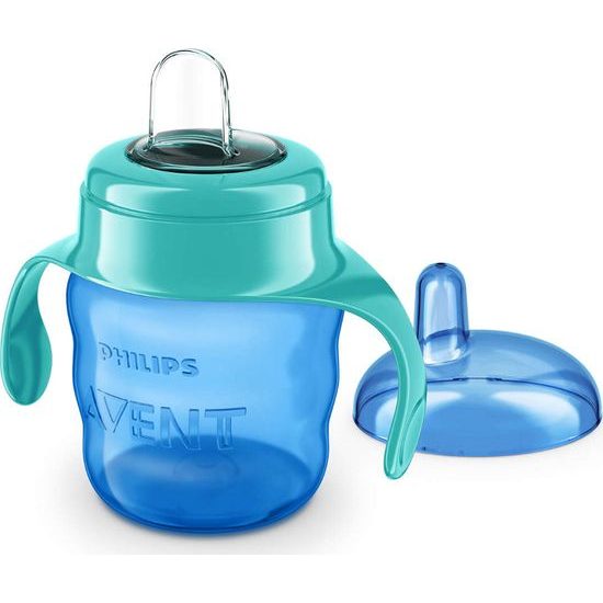 Philips AVENT Hrneček pro první doušky Classic 200 ml s držadly chlapec