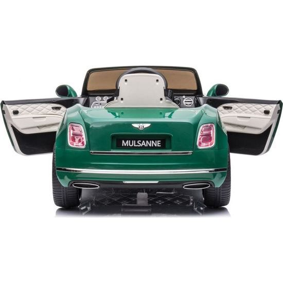 Elektrické autíčko Bentley Mulsanne lakované zelené