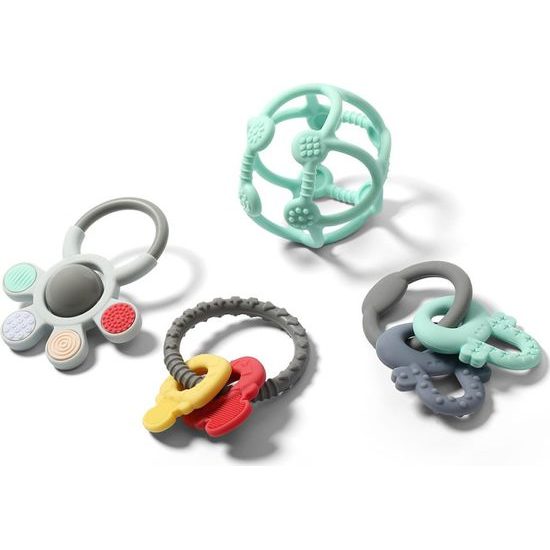 Kousátko s chrastítkem Baby Ono Ortho