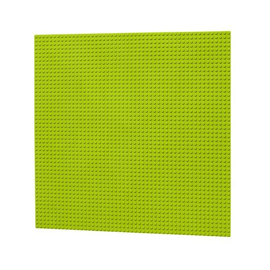 LW Toys Velká podložka na stavění 50x50 bodů limetková