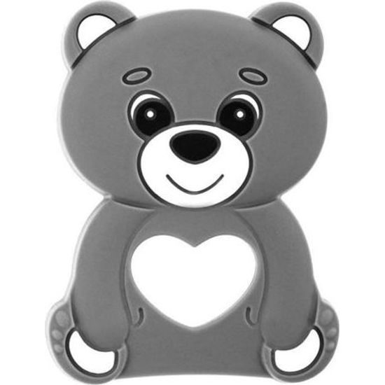Silikonové kousátko Akuku Medvídek