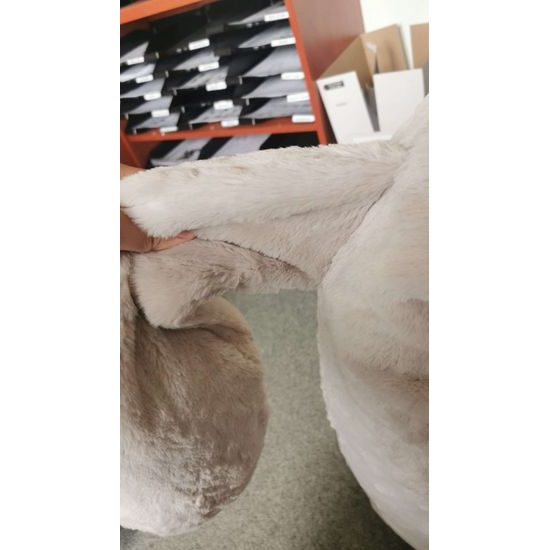 Plyšový králík Figo XXL 160 cm šedý