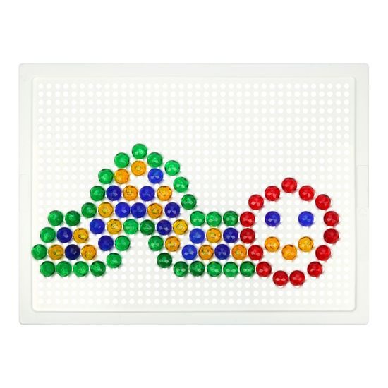 Mozaika klobouček - krystal 140ks