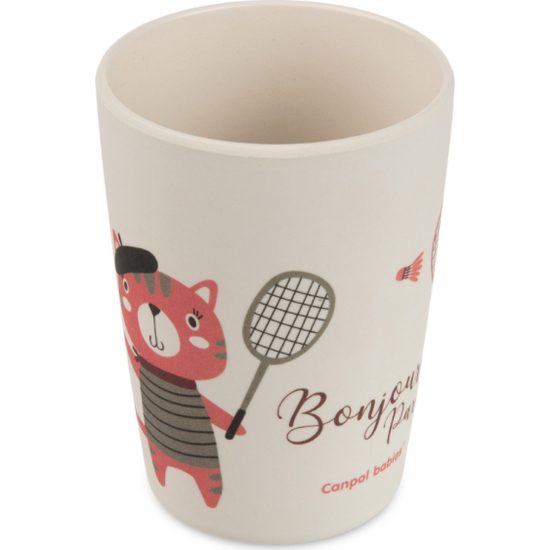 CANPOL babies Sada nádobí BONJOUR PARIS 5ks červená