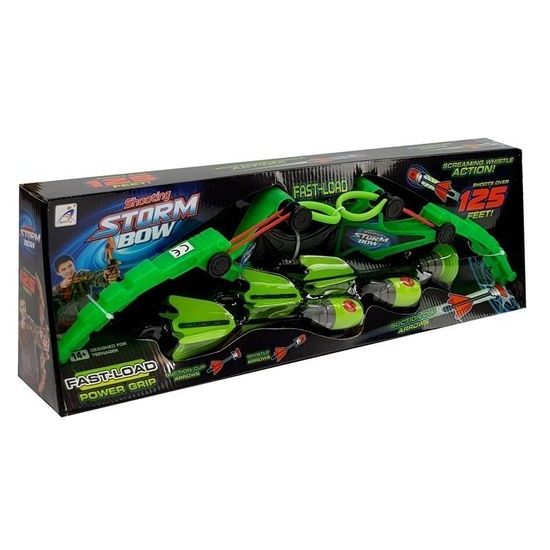 Storm Bow dětský luk Blaze se 3 šípy zelený