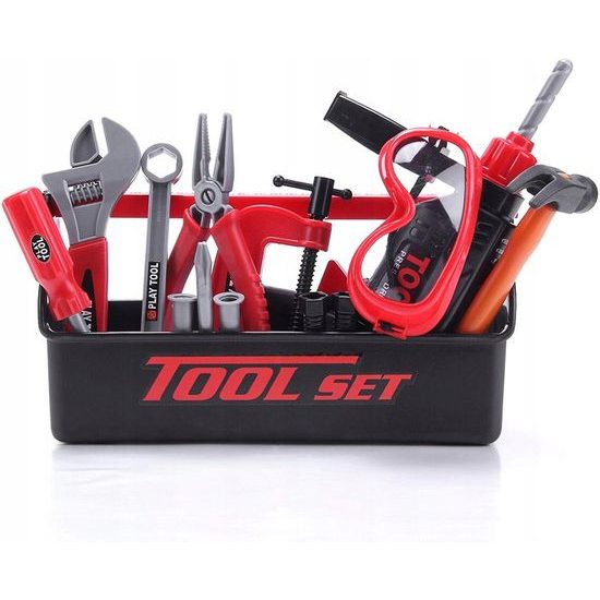 Sada dětského nářadí ve skříňce Tool Set