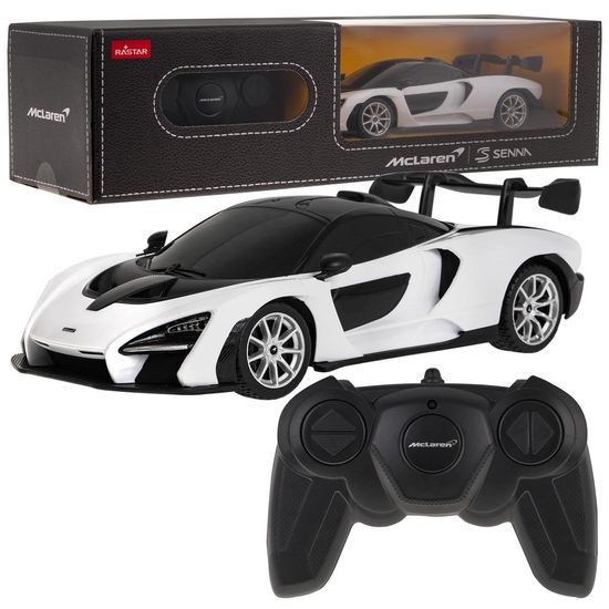 Rastar auto na dálkové ovládání McLaren Senna 1:24 bílé