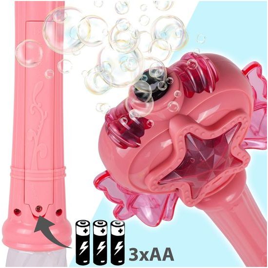 Dětský bublifuk na baterie Magická hůlka