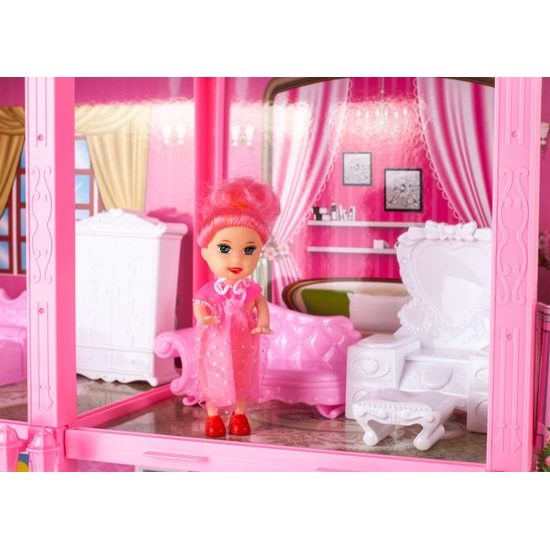 Domeček pro panenky Dream House + panenka