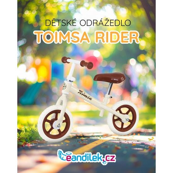 Dětské odrážedlo Toimsa Rider růžové 10"