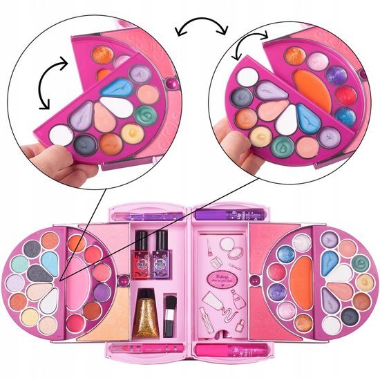 Dětská kosmetická sada v kabelce Fashion Handbag 78 součástí