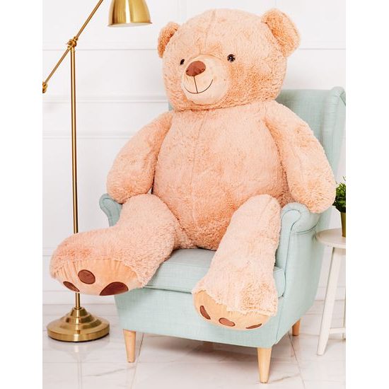 Plyšový medvěd Arnošt 160 cm béžový