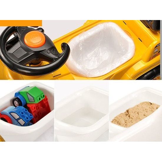 Dětské odrážedlo 3v1 Vysokozdvižný vozík s nočníkem