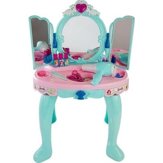 Toaletní stolek s doplňky pro princezny - modrý