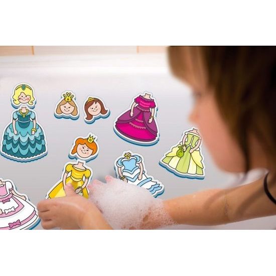 Vodolepky - Moje první pohádky - Princezny pěnová sada 12ks