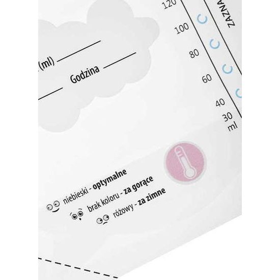 Sáčky na mateřské mléko 200ml 30ks