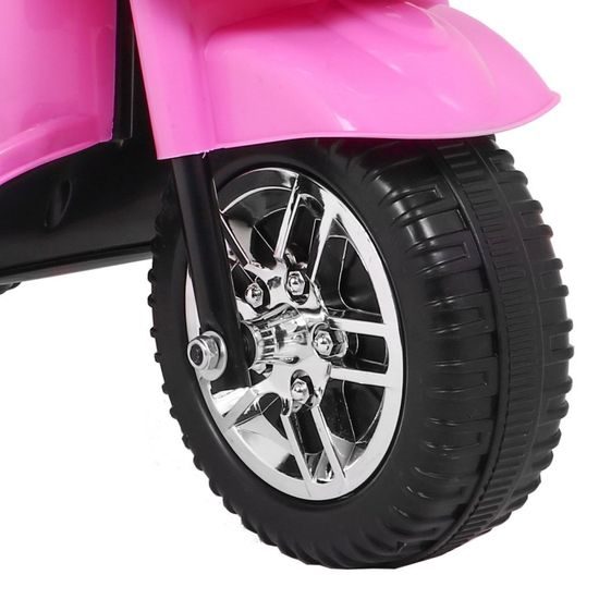 Dětská elektrická tříkolka Racing Pink