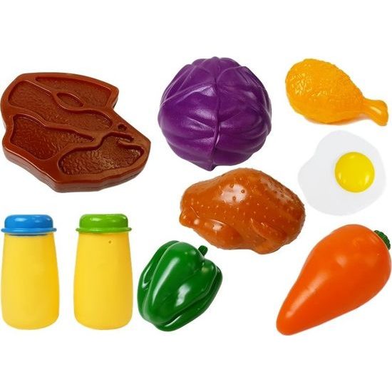 Dětský nerezový kuchyňský set s varnou deskou a doplňky