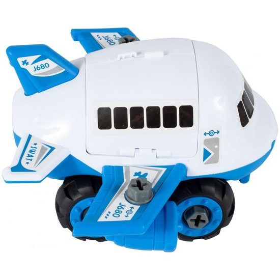 Dětské šroubovací letadlo s autíčky Plane Storage