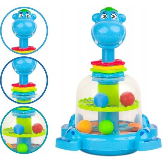 Rotující hračka pro nejmenší Hippo Spinner