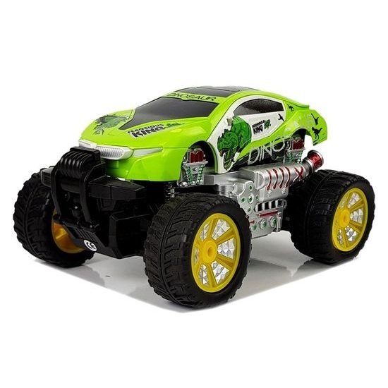 Terénní auto na dálkové ovládání Dinosarus King 1:16 zelené