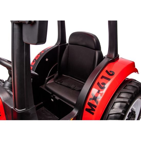 Dětský elektrický traktor A011 24V červená