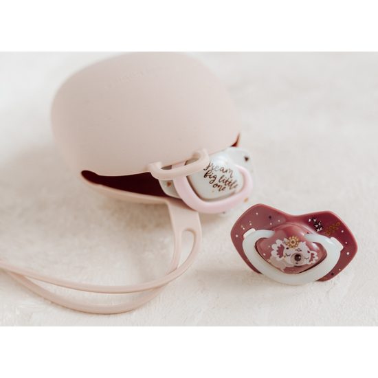 CANPOL babies Silikonové pouzdro na dudlík béžové