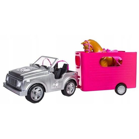 Doris autíčko pro panenku s přívěsem a koníkem Horse Show