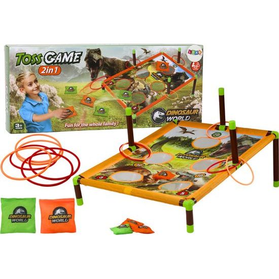 Arkádová hra Házení na terč- dinosauři