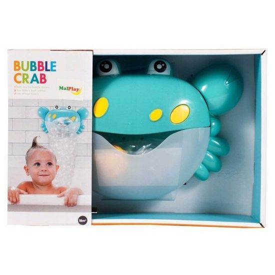 Bublinkovač do vany s melodií Blue Bubble Crab