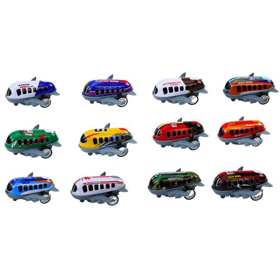 Sestava 12 kovových letadýlek Alloy Planes