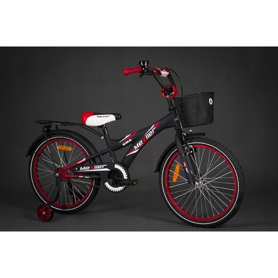 Mexller dětské kolo BMX 20" černočervená
