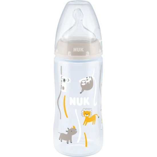 Kojenecká láhev NUK FC+Temperature Control 300 ml BOX-Flow Control savička