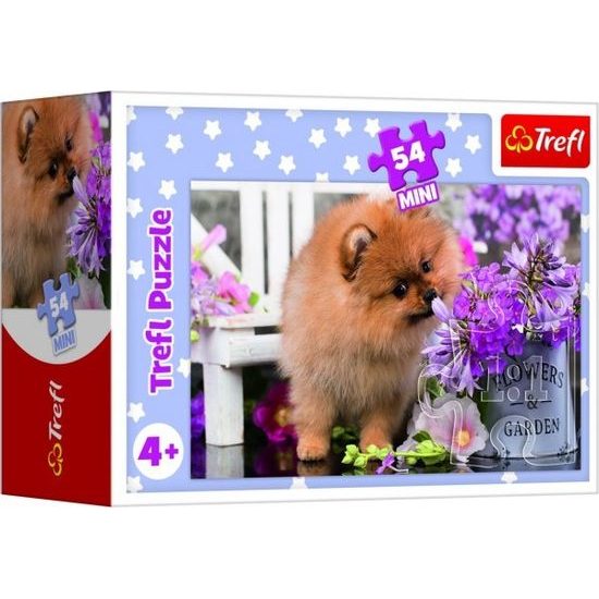 Minipuzzle 54 dílků Zvířátka - mláďata - mix 4 druhy