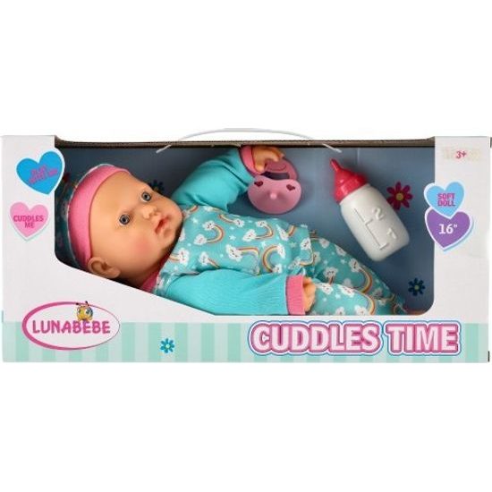 Panenka miminko - měkké tělo s lahvičkou s dudlíkem